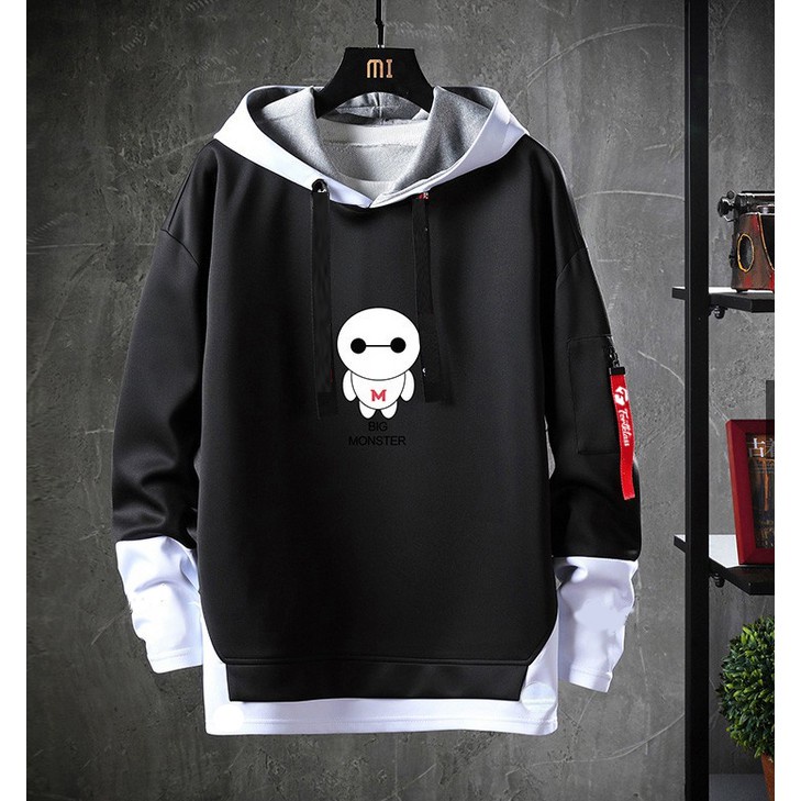 HipNop MONSTER JAKET SWEATER HOODIE UNISEX JUMPER POLOS VARIASI SELETING PAKAIAN UNISEX