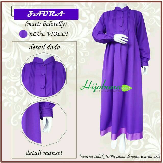 Set Gamis Syar'i Balotelli Hijabuna