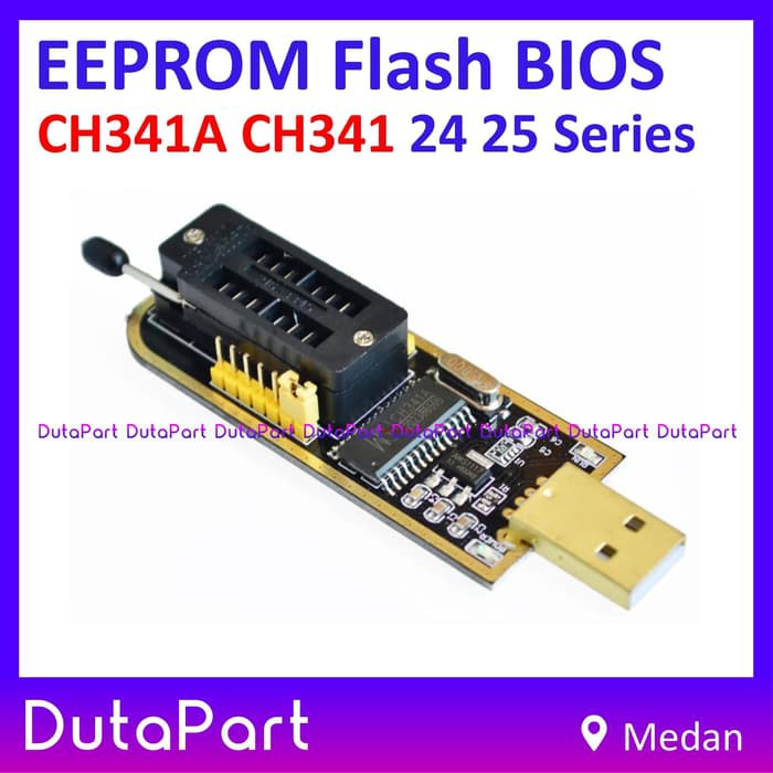 CH341A CH341 24 25 Series EEPROM Flash BIOS USB Programmer 24xx 25xx