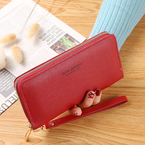 ASIN829 - DOMPET PANJANG C079-59 DOMPET WANITA IMPORT-MERAH
