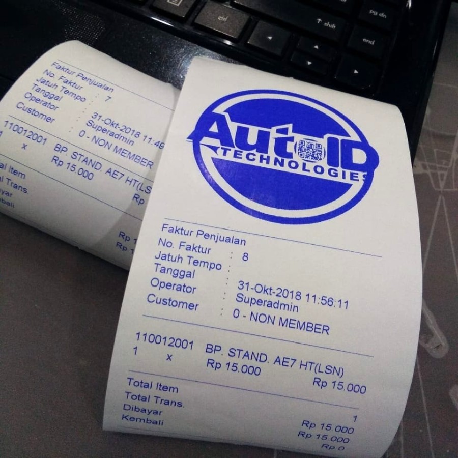 

KERTAS THERMAL ROLL OTANI 80 X 80 MM ( BIRU ) - MESIN ANTRIAN & PARKIR