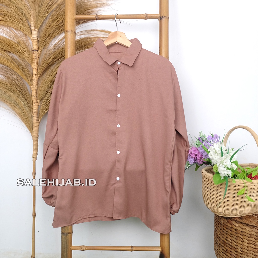 Baleri Blouse Balon / Luci Lucia Blouse Lengan Balon / Atasan Wanita Puffy Blouse Korean Style || BLUS CILA CILLA PUFFY LUNA-CILA COKSU