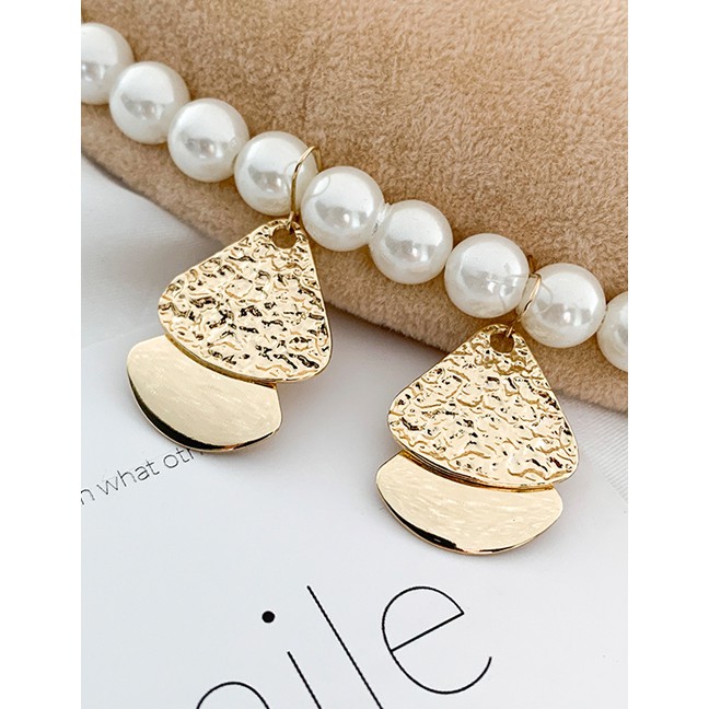 LRC Anting Tusuk Fashion Metal Geometric Earrings F65060