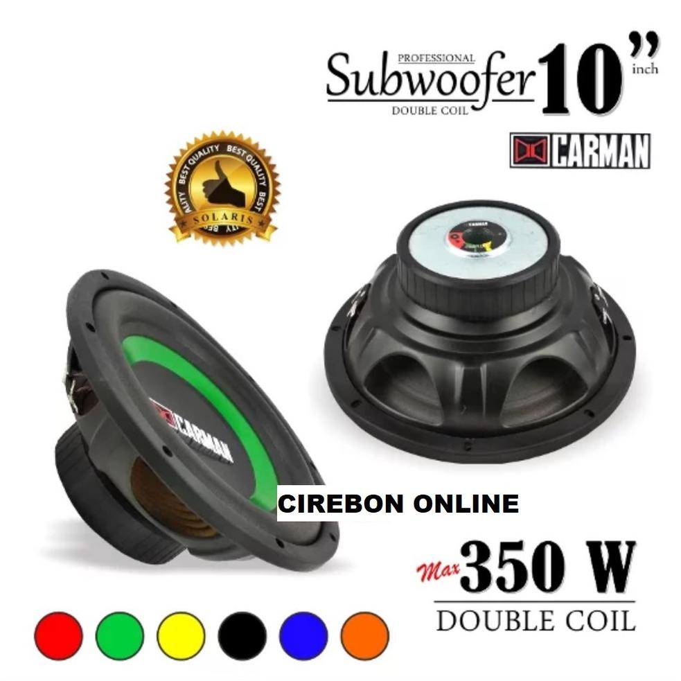 subwoofer carman 10 inch