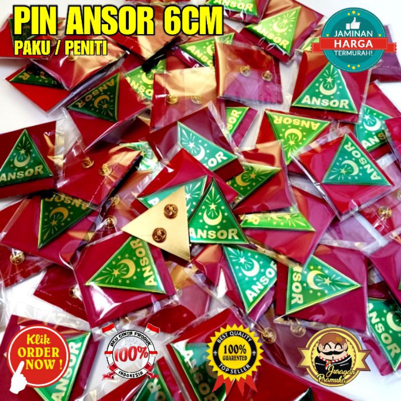 PIN ANSOR BESAR 6CM ( NU )