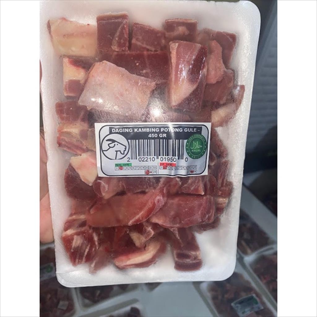 

DAGING KAMBING POTONG GULE 450 GR