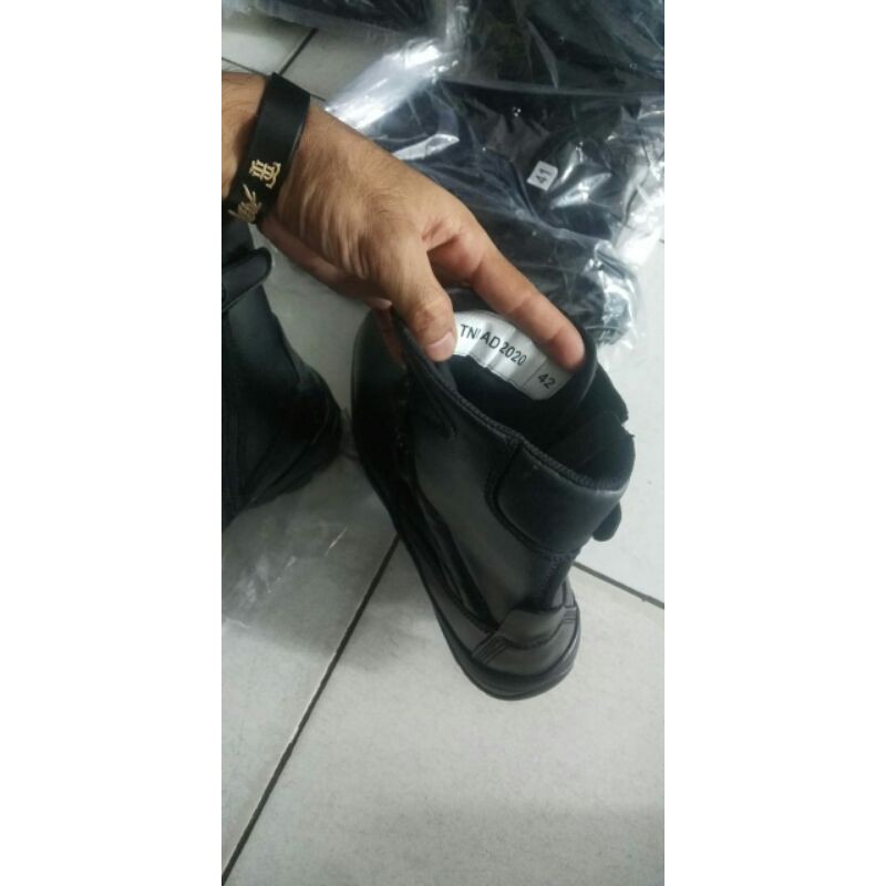 Sepatu PDL TNI AD Full Kulit Original