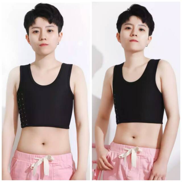 

SALE Chest Breast Binder Half Hook for Tomboy