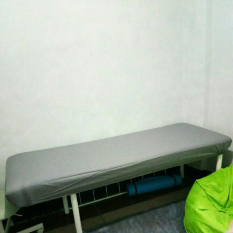 Sprei Salon Facial Klinik Kecantikan Katun Seprai Bed SalonTanpa Rumbai