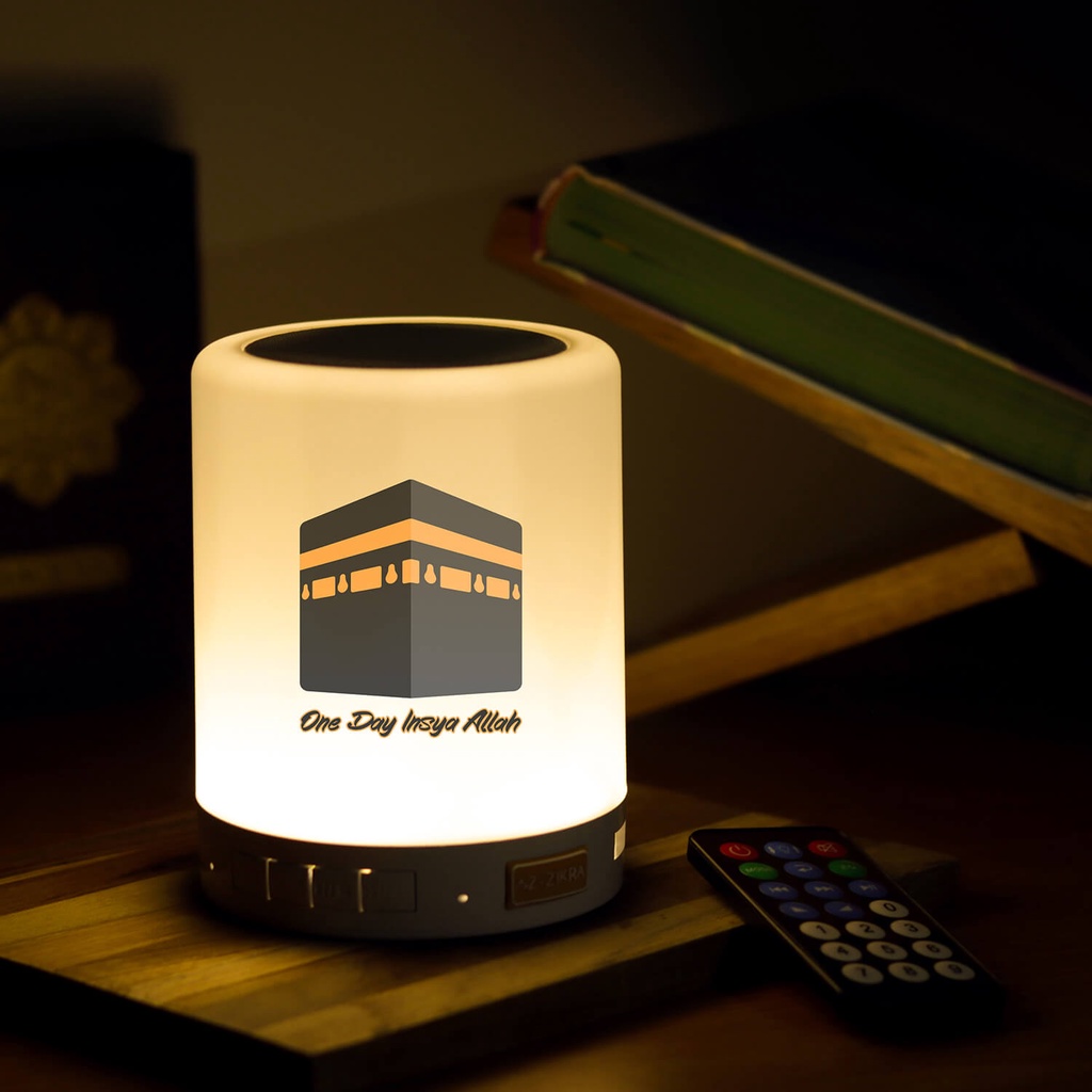 Hafiz Speaker Quran / Lampu Tidur Murottal Az-zikra Premium - HS Lamp Kabah