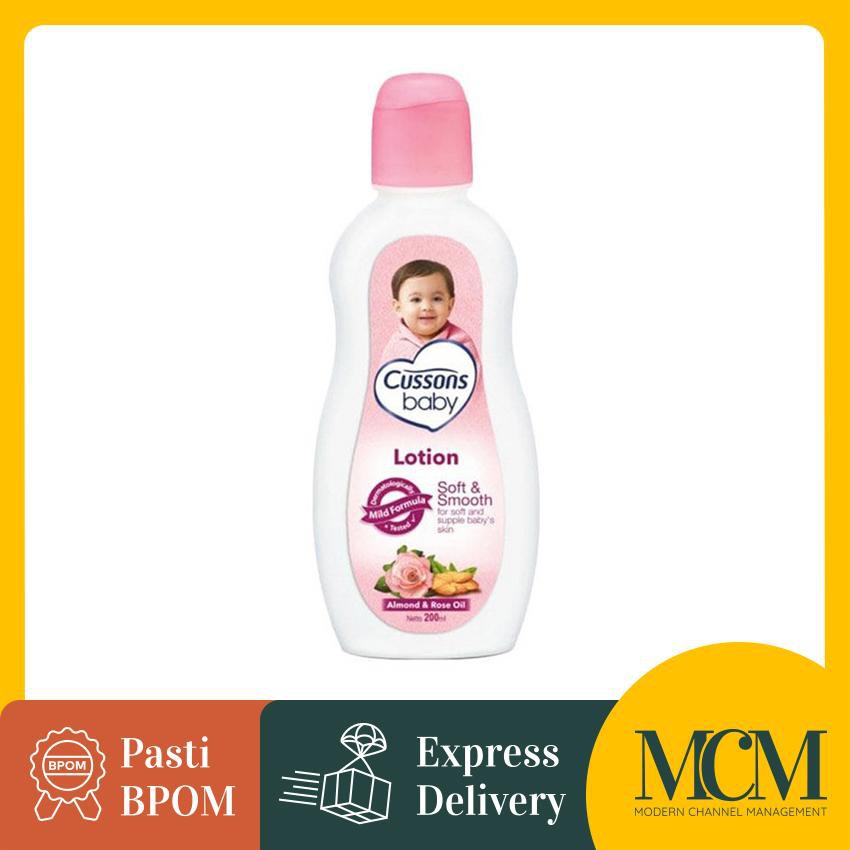 Jual Lotion Bayi Cussons Baby Lotion Soft & Smooth - 200 ML | Shopee ...