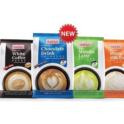 

GOLD KILI white coffee chocolate drink white milk tea matcha latte