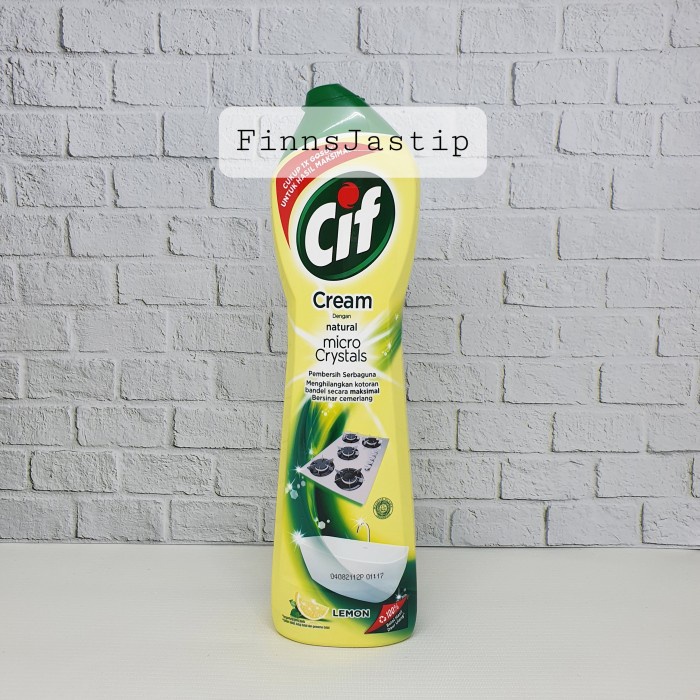 CIF Lemon Cream Cleaner 250ml (Pack of 6)