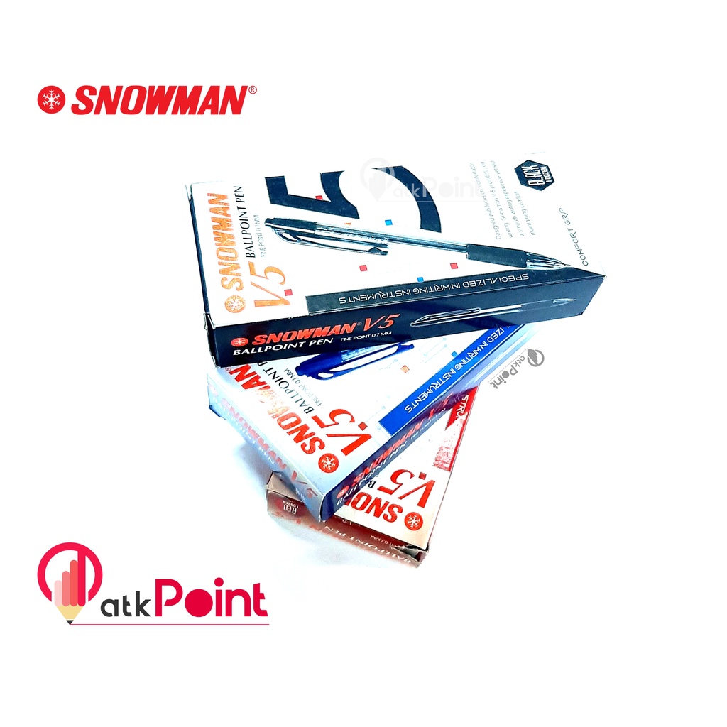 

PULPEN SNOWMAN V5 0.7MM SATUAN