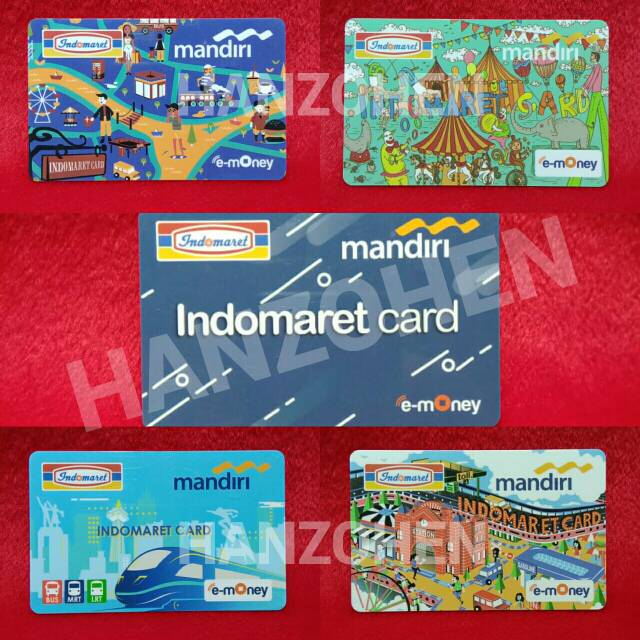 Jual Kartu Indomaret Mandiri | Indomaret Card | E Money Mandiri tanpa