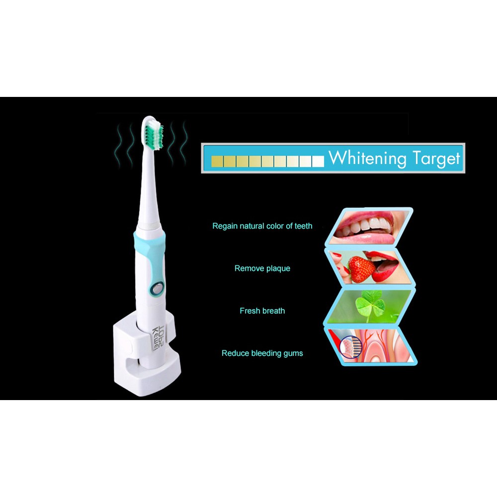 Km-907 Sikat Gigi Ultrasonik Elektrik Whitening Waterprooff reachargeable