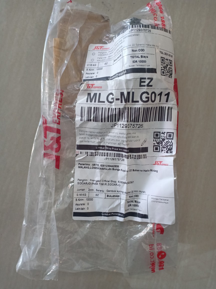 Gembok Kuning Ukuran 30 Mm Murah