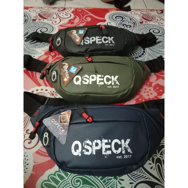 TAS WAISTBAG QSPECK TAS SELEMPANG ORIGINAL QSPECK WAISTBAG QSPECK