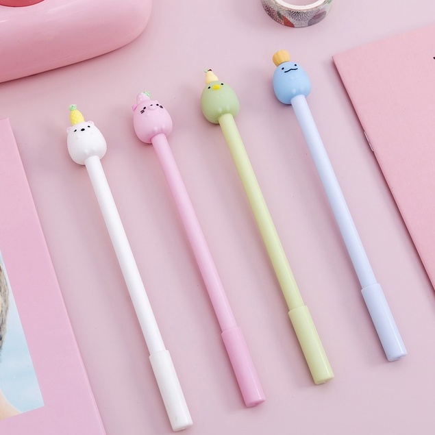 

PULPEN GEL KARAKTER BAYI BINATANG DENGAN BUAH DI KEPALA