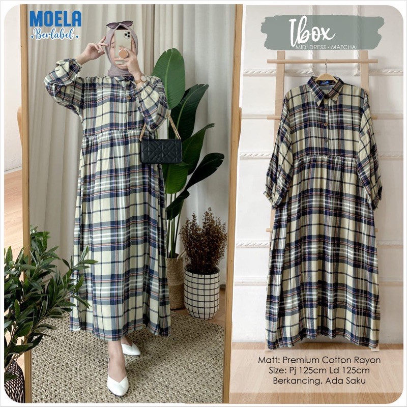 Dress Gamis Ibox Ld 125 by Original Moela Berlabel