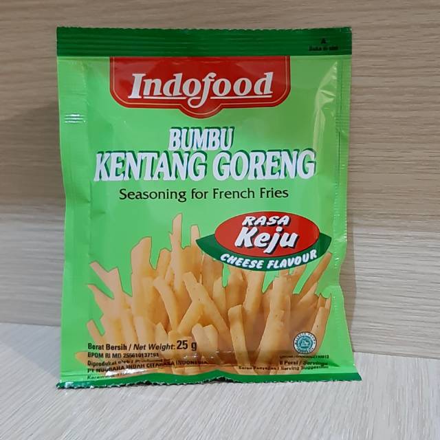  Bumbu Kentang Goreng Rasa Keju Indofood 25 gr Shopee Indonesia