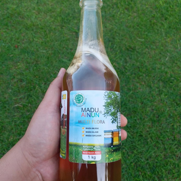 

(BISA COD) PROMO madu murni Multiflora AINUN netto 1 kg
