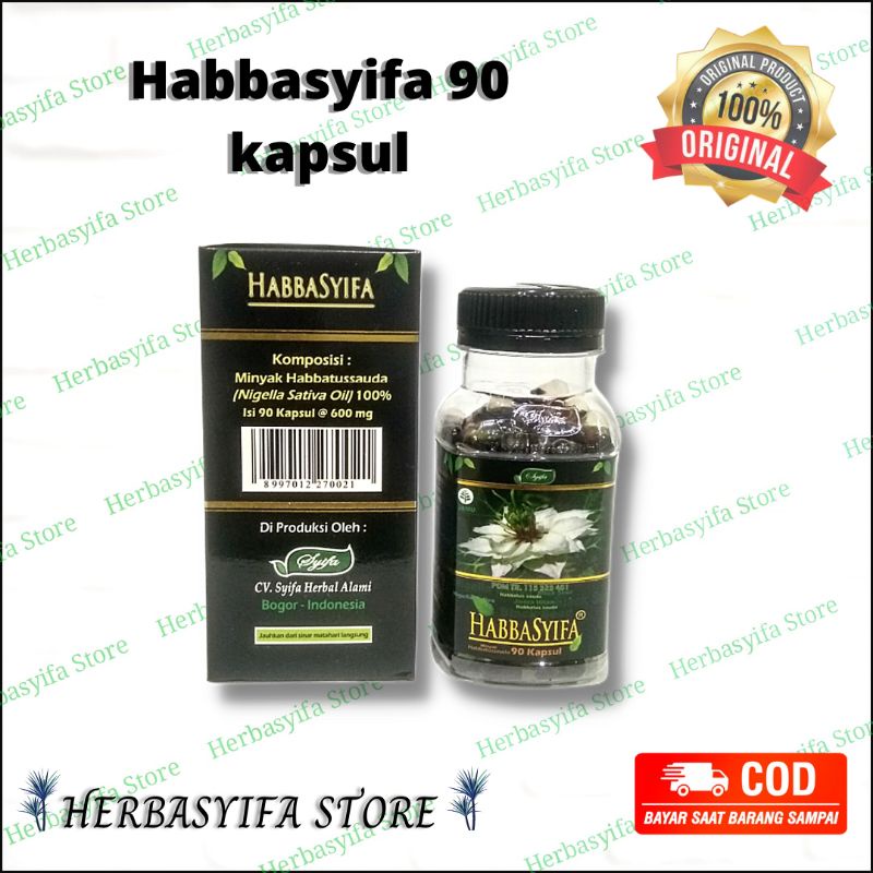 HABBASYIFA 90 KAPSUL - Habbatussauda - Jintan Hitam