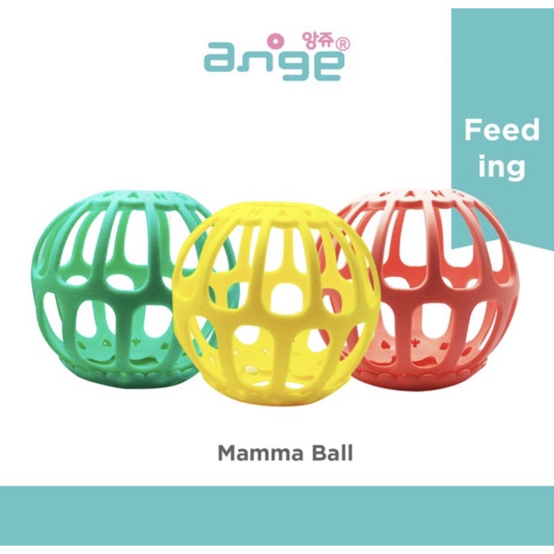 Ange Mamma Ball Baby Bottle Holder - Mainan bayi/Gigitan bayi