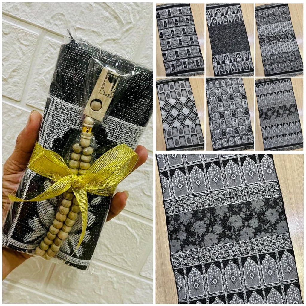 Paket Souvenir Sajadah ALYAMAMA + Tasbih Sovenir Parcel Sajadah