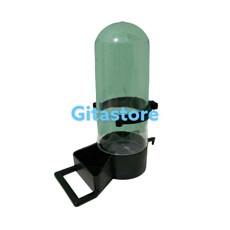 tempat pakan burung / dispenser pakan burung / tempat pakan tabung