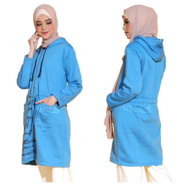 ‼️CUCI GUDANG‼️ Jaket Wanita HIJACKET URBANASHION ORIGINAL XXL hoodie panjang-Harbor