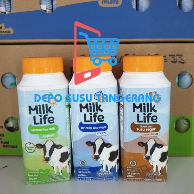 

[COD] Susu Milk Life fresh milk 200ml [24pcs x 200ml] [COD]