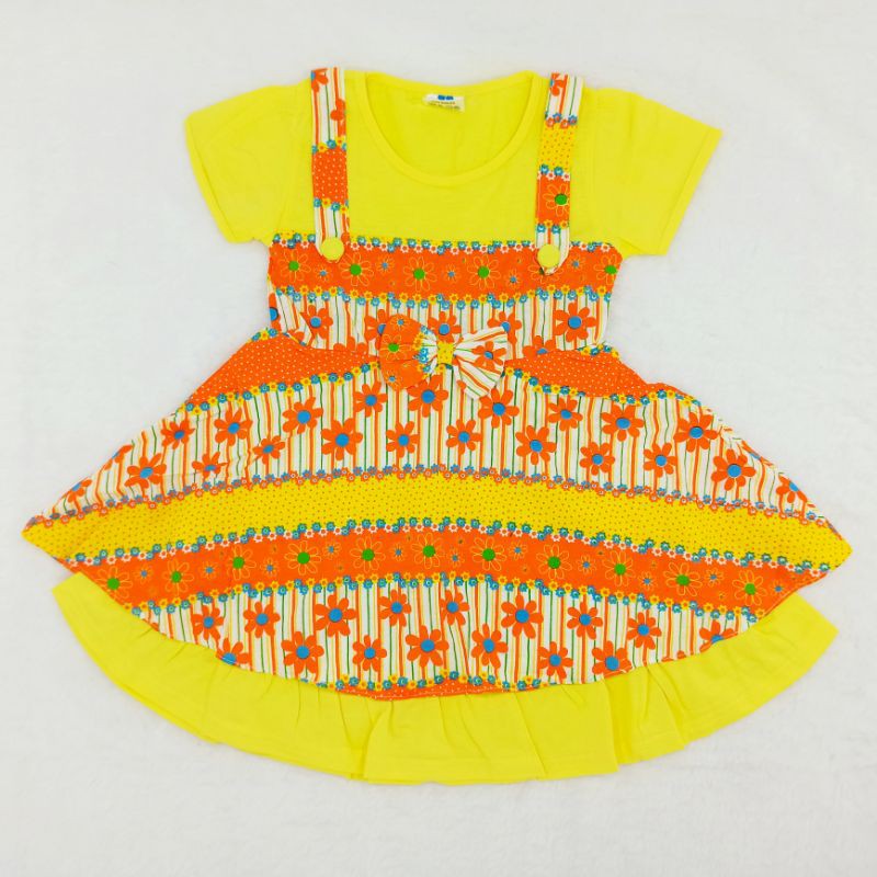 [Ss-1022] Dress Anak Perempuan 1-3tahun, Pakaian Anak Perempuan, Baju Anak Lucu, Dress Cakep