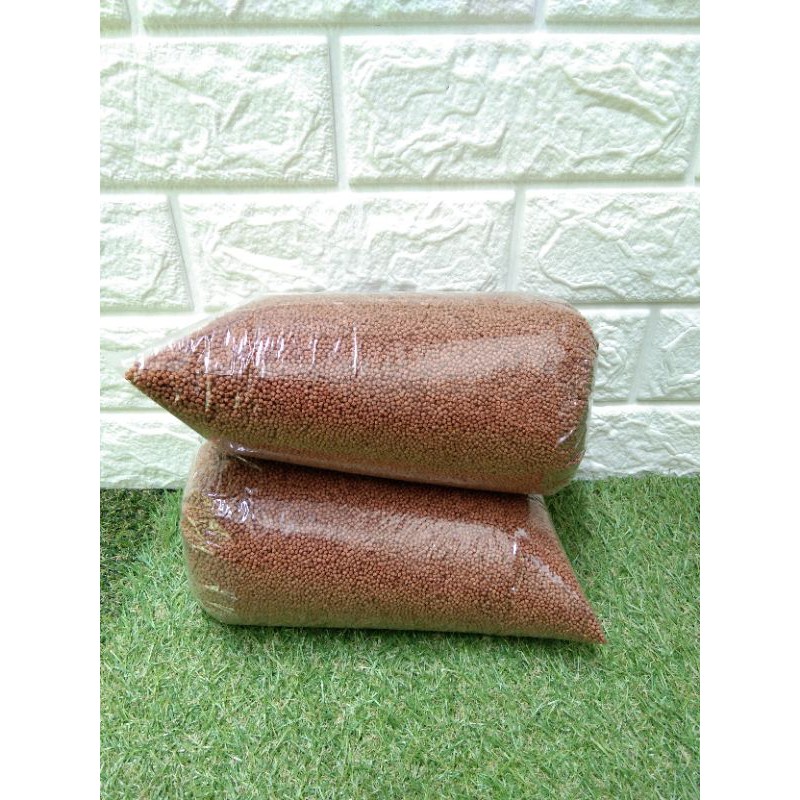 pur pelet pakan ikan lele nila gurami patin ukuran bulat 1mm 1kg