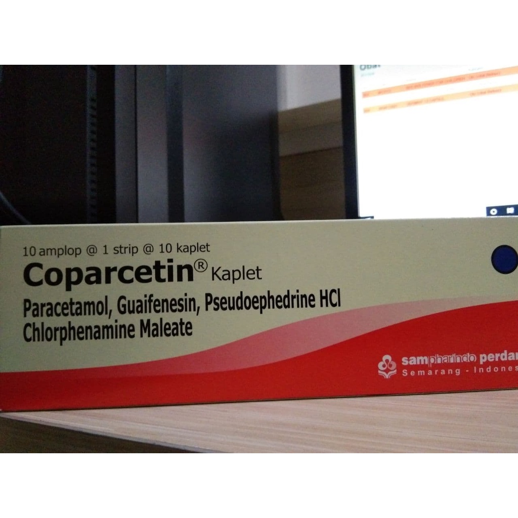 COPARCETIN KAPLET 1 STRIP 10KAPLET