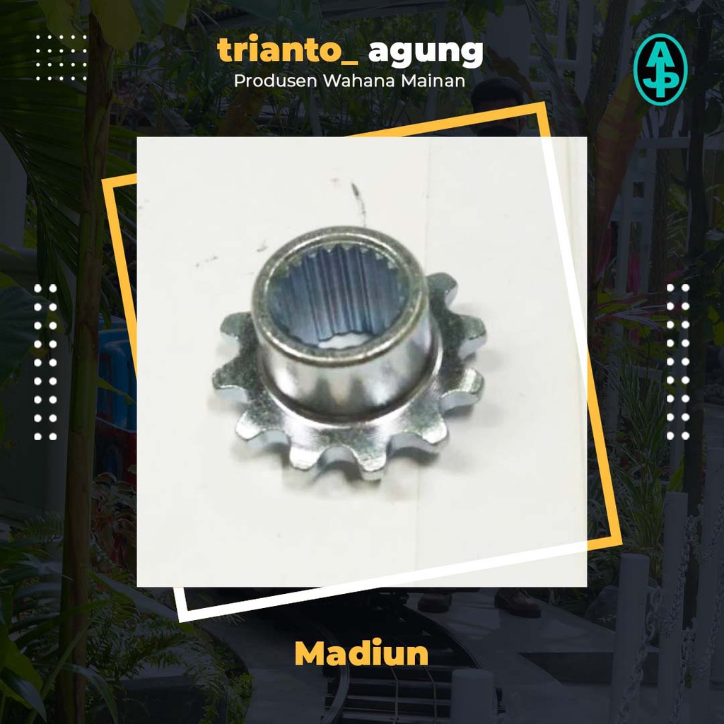 Gear kecil odong odong Gear odong odong Kereta Panggung Kereta Lantai