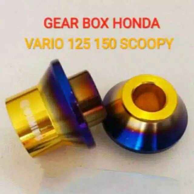 TUTUP GEARBOX TWOTONE YAMAHA HONDA VARIO SCOOPY BEAT SPACY FINO MIO XEON XRIDE DLL