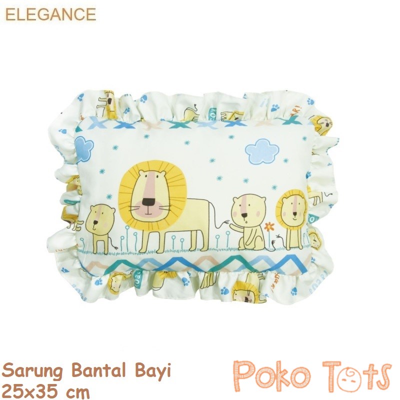 Elegance Sarung Bantal BAYI 25x35cm Motif Duckies dan Lion Pride