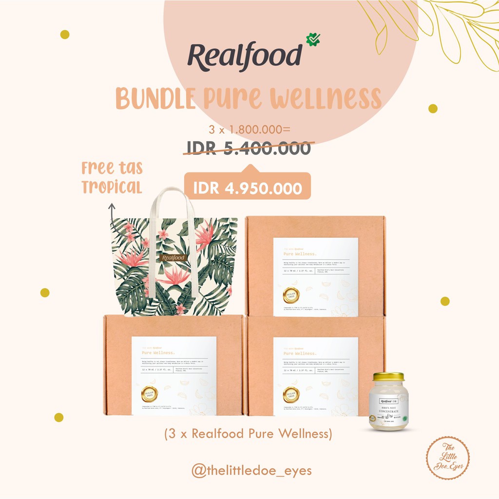 [READY] Realfood Bundle Pure Wellness