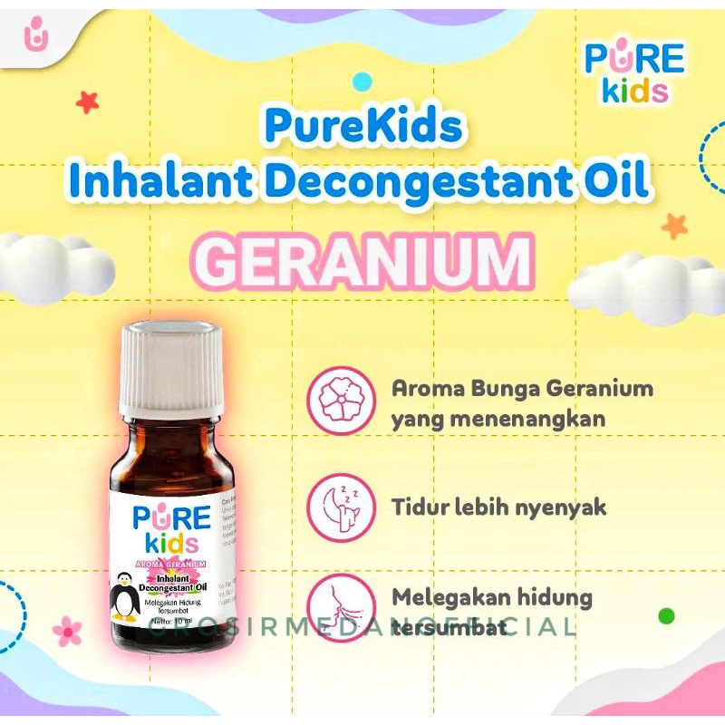 COD - PURE KIDS BABY  DECONGESTANT INHALANT - ANAK SUSAH BERNAFAS DAN HIDUNG TERSUMBAT