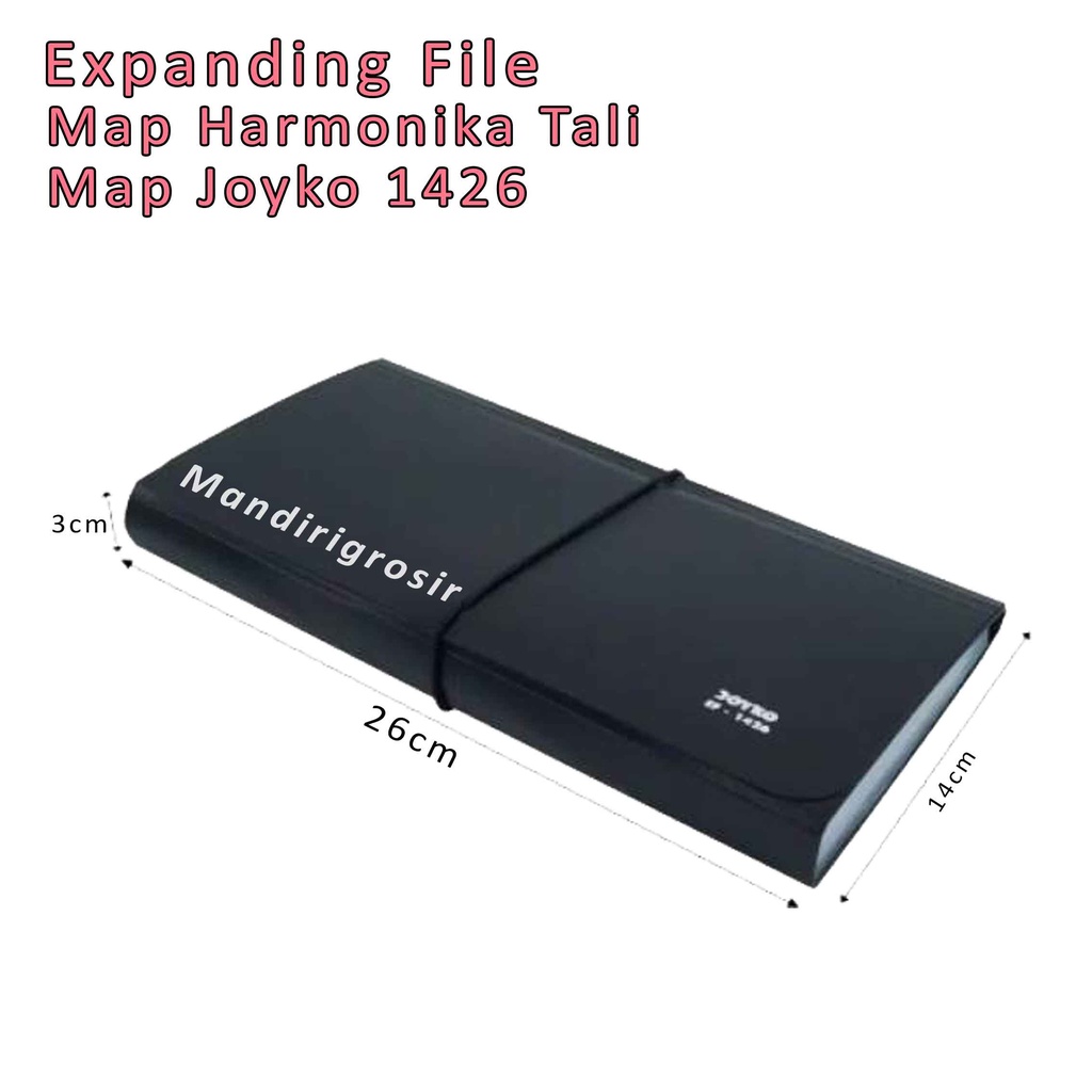 Map Harmonika Tali * Joyko * Expanding  File *  Map EF-1426