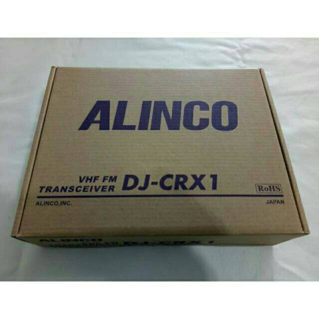 HT Alinco DJ-CRX 1 Single Band VHF Handy Talkie DJ CRX 1 Japan Jepang Garansi 1 Tahun Service