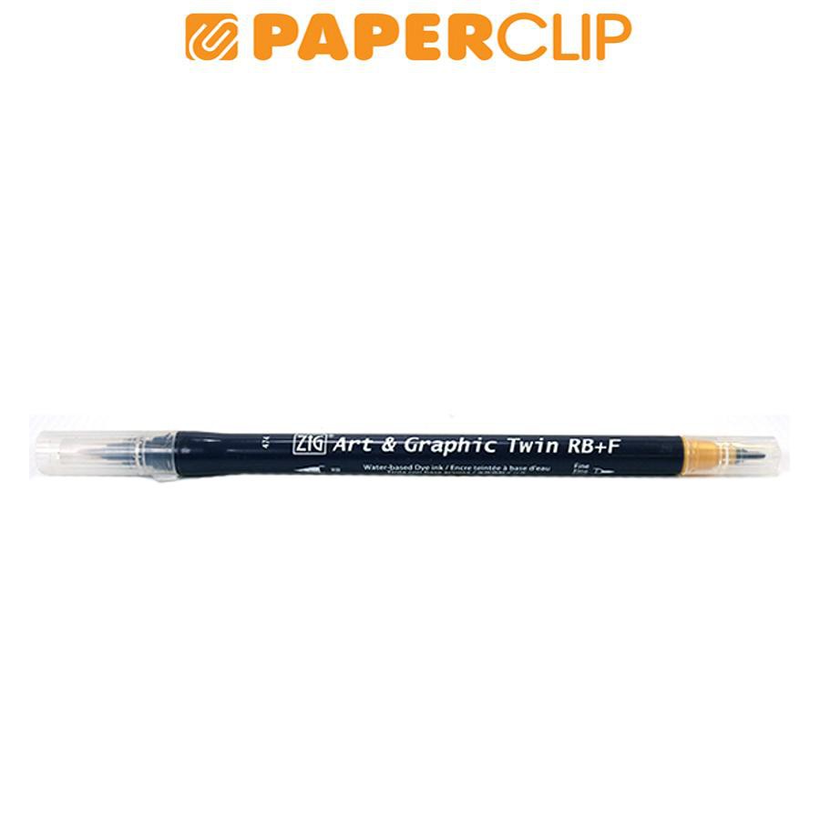 

PEN BRUSH ZIG KURETAKE ART & GRAPHIC TWIN TUT-95 474 MUSTARD