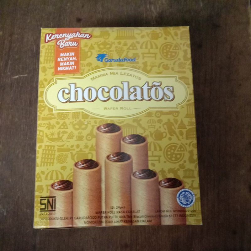 

Chocolatos roll Coklat