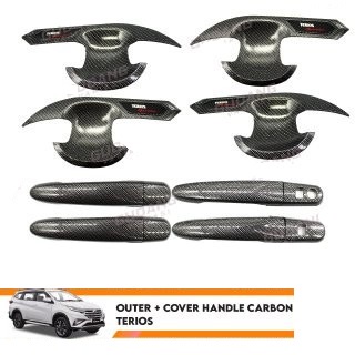 Outer + Cover Handle Carbon Terios