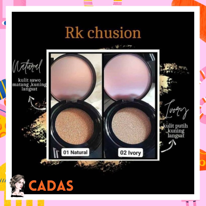 FLASHSALE RK CUSHION PREMIUM ORIGINAL - IVORY