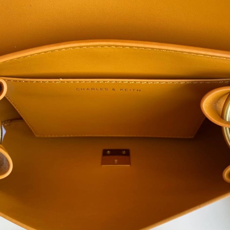CK Esme Buckle Detail Shoulder Bag