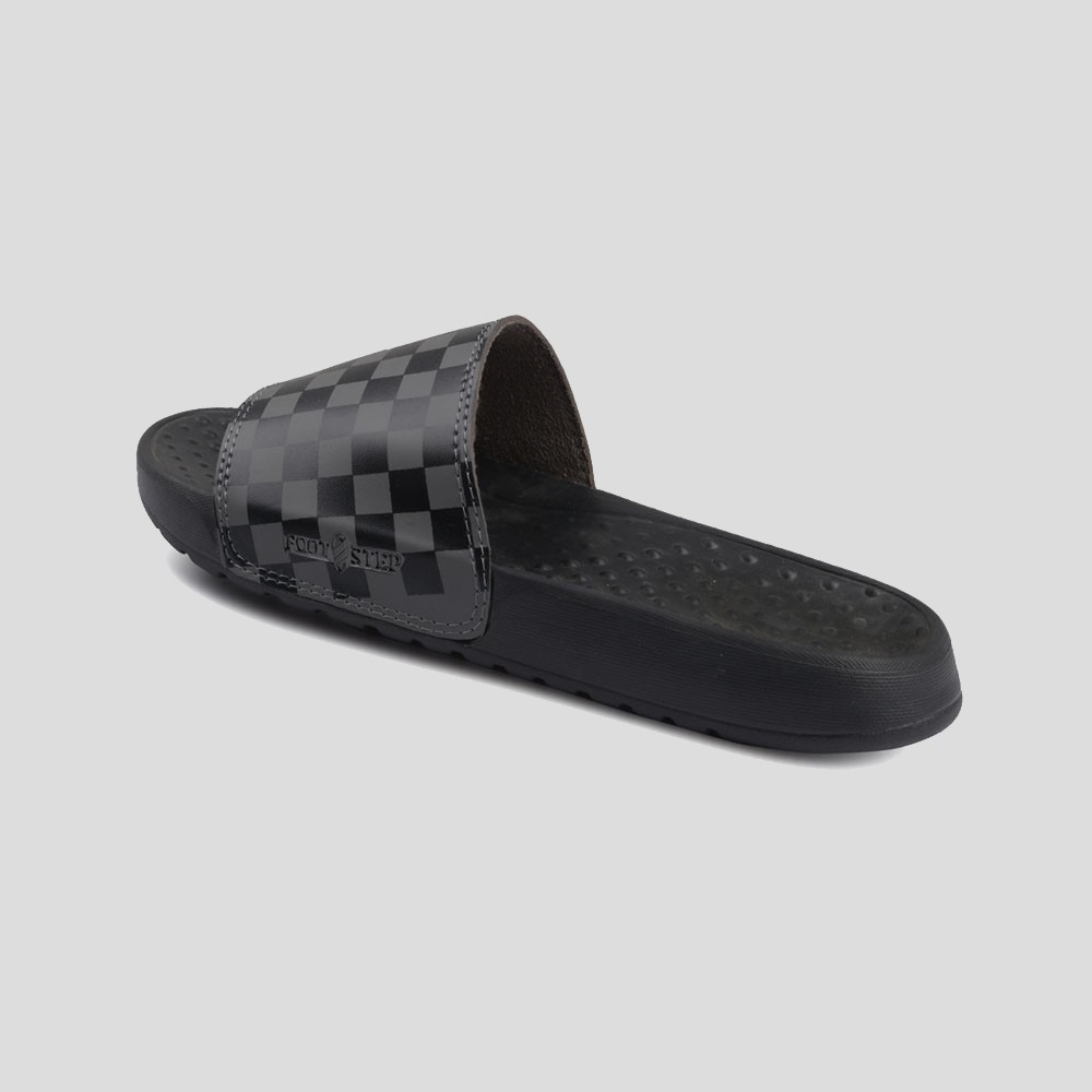 HEXA GREY |ManNeedMe x FSTP| Sandal Slop Pria - Sendal Slip On Ringan