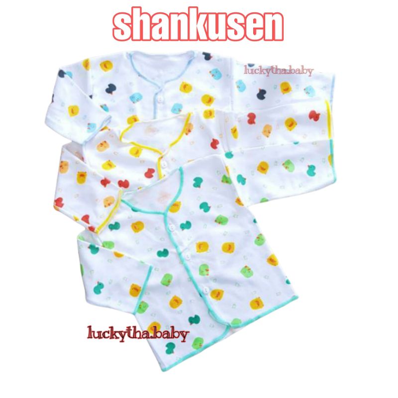 6pcs_ baju bayi panjang SHANKUSEN DUCK size new born / baju baby / baju shankusen / baju panjang