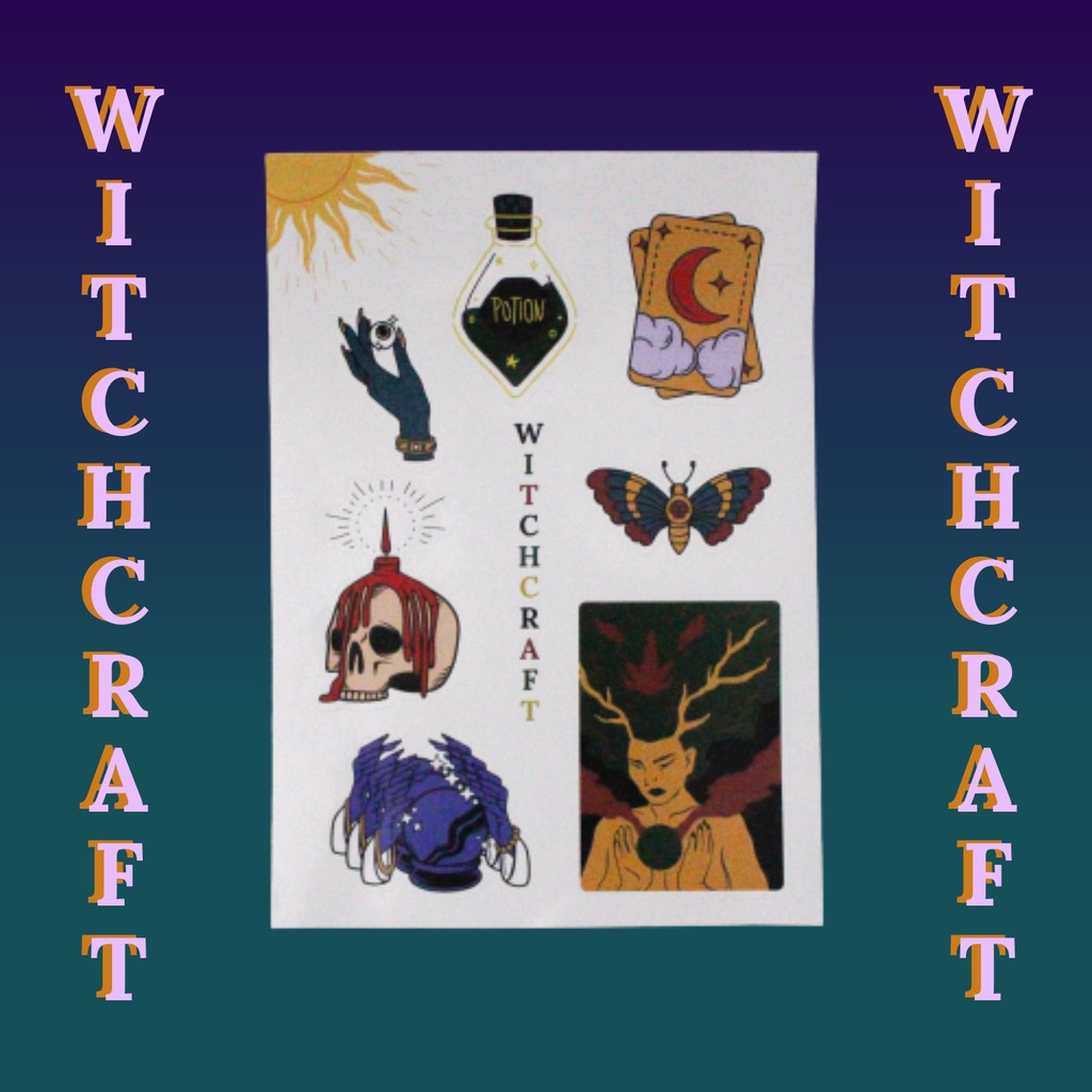 

(READY STOCK) WITCHCRAFT STICKER VINYL GLOSSY